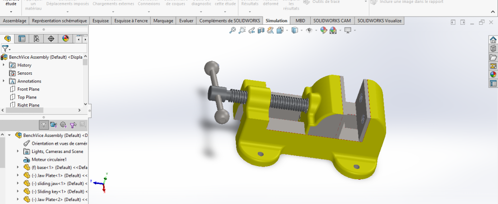 Bench vise – Étau de banc